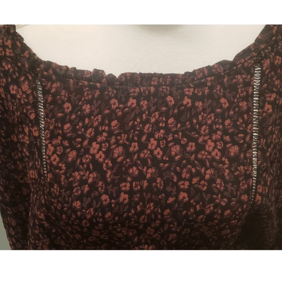 Anthropologie Blouse With Puff Arms Size S - Picture 3 of 9